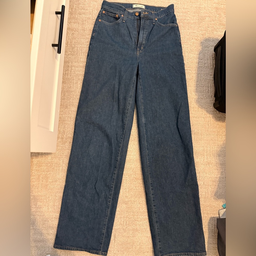 Madewell perfect vintage wideleg jean